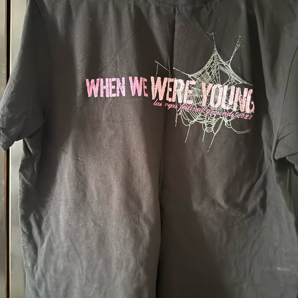'When We Were Young’ Official T-shirt.